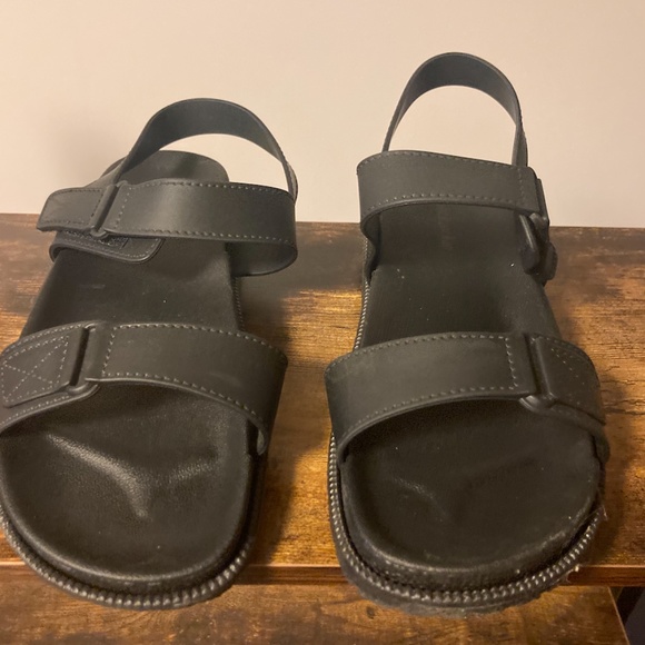 3/$10 SALE Black Sandals - Picture 2 of 6